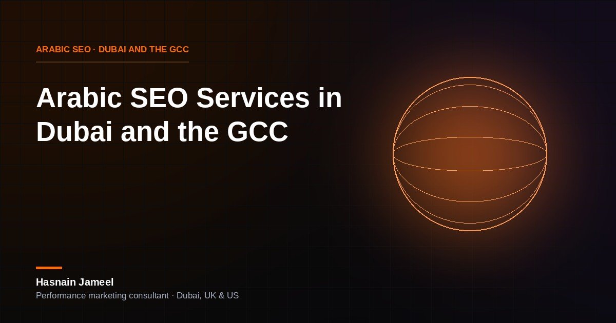 Arabic SEO Services in Dubai and the GCC