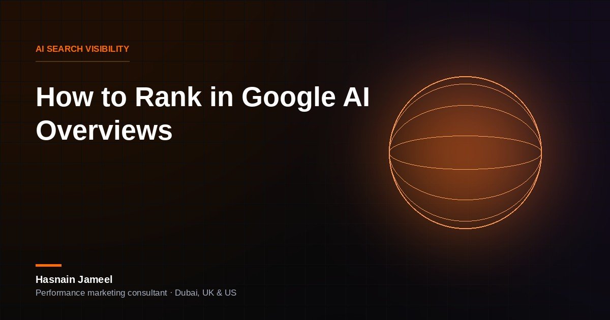 How to Rank in Google AI Overviews